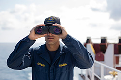 A soldier using binoculars to look out in the distance. Links to Beneficiary Designations A soldier using binoculars to look out in the distance. Links to Beneficiary Designations